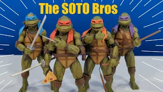 The SOTO Bros have arrived! - NECA Secret of the Ooze Teenage Mutant Ninja Turtles Unboxing