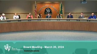 March 26, 2024 | Board Meeting