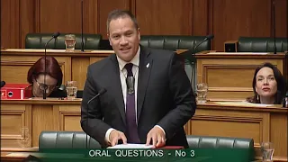 Question 3 - Tamati Coffey to the Minister of Finance
