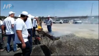 Israeli Activists Hold Barbecue Party To Taunt Palestinian Prisoners On Hunger Strike