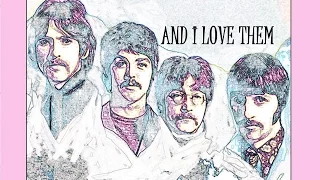 "And I Love Her" (Lyrics) 💖 Cover by Karen, Nancy, Julie & Teri [1975-76] 🪲 The BEATLES