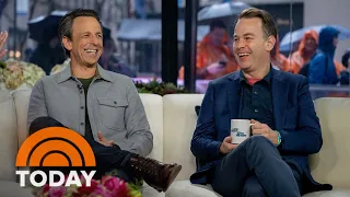 Seth Meyers, Mike Birbiglia talk creating new comedy routines