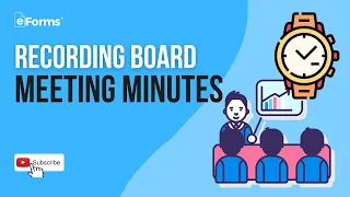 Recording Board Meeting Minutes