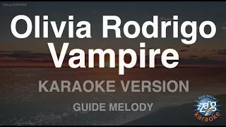 Olivia Rodrigo-Vampire (Melody) (Karaoke Version)