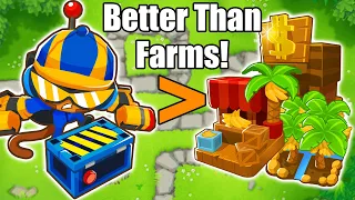 Why Bloon Traps Are Better Than Farms in BTD6