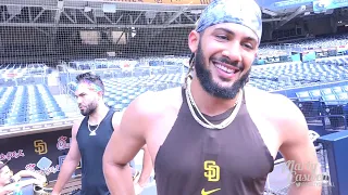 Padres Fernando Tatis Jr. on home run derby and what he thinks of being mimicked by other players