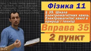 Фізика 11 клас. Вправа № 35. 2 п