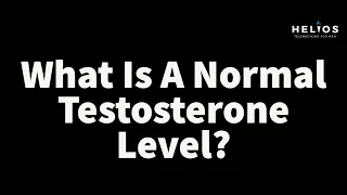 What Is A Normal Testosterone Level For Men?