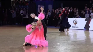 Dmitry Zharkov - Olga Kulikova RUS, Viennese Waltz | ROC 2018 WDSF GrandSlam Standard