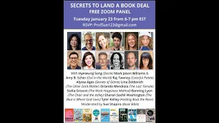 Secrets to Land a Book Deal Zoom Call 2024 01 23