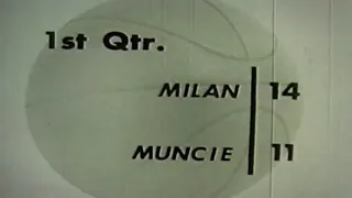 Indiana State Finals (1954) Milan vs. Muncie (Hoosiers/Basketball)