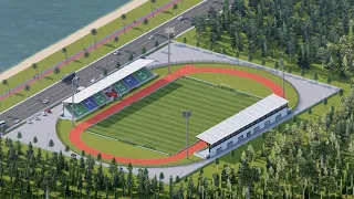 How Much Does It Cost To Build A 2.000 Seat Stadium With Athletics Tracks?