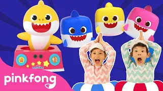 Play with Baby Shark Toys | Stacking Cups, Bubble Blaster, Dancing DJ | Baby Shark Songs | Pinkfong