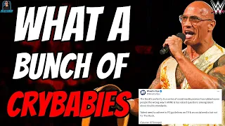 Double Standard: WWE Talents Upset Over The Rock Using Profanity in Promos!