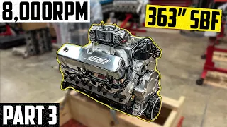 Dyno Testing The 8,000rpm 363" Small Block Ford - Part 3