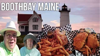 Dawn Try's Lobster For The First Time / Whale Watching With Cap'n Fish Cruises / Boothbay Maine