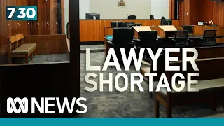 Lawyer shortage in Central Australia leading to more people representing themselves in court | 7.30
