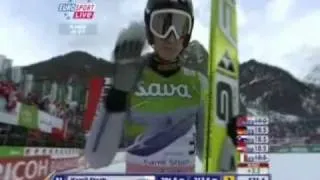 Kamil Stoch 213.5m Planica 2011 Second Round