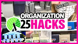 *25* BEST $1 Dollar Store ORGANIZATION HACKS for your HOME in 2023!