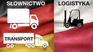 🇩🇪🇵🇱 Język niemiecki: Słownictwo transport logistyka LKW