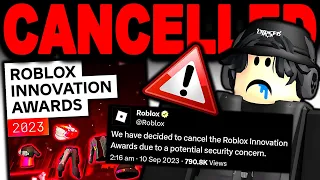 The Roblox Innovation Awards Was Cancelled For Insane Reasons.. (ROBLOX Innovation Awards 2023)