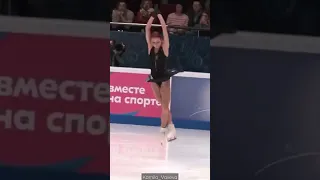 Kamila Valieva and Alexandra Trusova | Perfect Quad Jumps #shorts