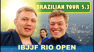 BRAZILIAN BJJ TOUR VLOG 5 -3 -  "IBJJF RIO OPEN 2023" с Михаилом Панковым