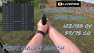 First IDPA major match! LiveFire OK State Championship 2024