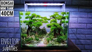 #163 Membuat bonsai Aquascape mini model 2 ( subtitle english )