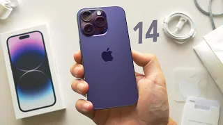 iPhone 14 Pro Unboxing, Hands On & First Impressions! (Deep Purple)