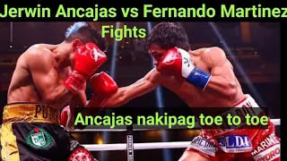 Jerwin Ancajas vs Fernando Martinez fight. Ancajas nakipag toe to toe. Makakabawi kaya?