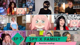 SPY X FAMILY EPISODE 7 Reaction Mashup | スパイファミリー リアクション