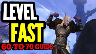 Level 60 to 70 FAST - Easy XP guide !! world of warcraft dragonflight