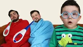 Yusuf Hastalara Yardım Etti | Kids pretend play with Medical Toys