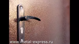 Уход за металлической дверью