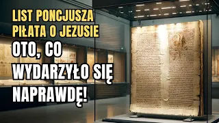 SZOKUJĄCY List Napisany Przez Piłata Po Ukrzyżowaniu Jezusa