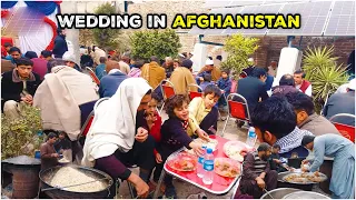 Traditional Weddings in Afghanistan | Kabuli pulao Qurma etc. for 1K+ people | 4K