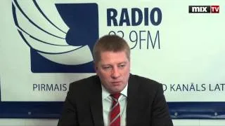 MIX TV: министр сообщения Анрийс Матисс в программе "Утро на Балткоме"