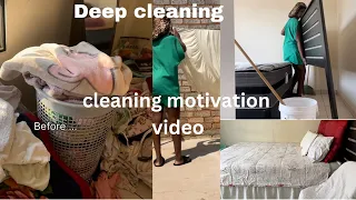 DEEP CLEAN MY BEDROOM WITH ME| CLEANING MOTIVATION VIDEO