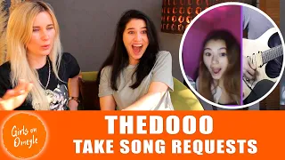 Reaction - TheDooo - Playing Guitar on Omegle but I take song requests from strangers.