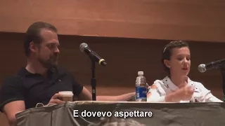 Il Sangue da Naso è Reale? - Millie Bobby Brown e David Harbour | SUB ITA