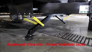 Wana RV Center - Rockwood Ultra Lite 2608BS - Lippert Power Stabilizer Jacks