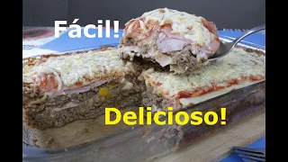 PARMEGIANA DE CARNE MOÍDA – AO FORNO (Fácil, Rápida, Deliciosa)