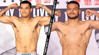 OMAR FIGUEROA VS. ABEL RAMOS - FULL WEIGH IN & FACE OFF