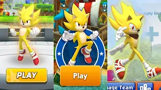 Sonic Dash 2: Sonic Boom vs Sonic Dash vs Sonic Forces - Movie Super Sonic All Characters Unlocked