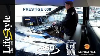 Boating New Prestige 630 on LifeStyle Channel