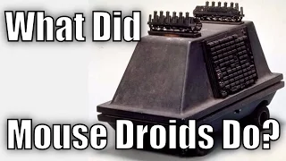 What did Mouse Droids do?