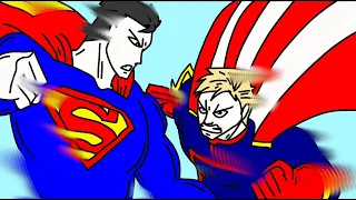 Superman VS Homelander [Re-sound+Alternate Ending] - Flipaclip Animation