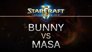 StarCraft 2 - Legacy of the Void - Bunny (T) v MaSa (T) on Frozen Temple