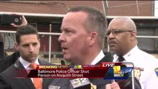 Baltimore police investigating officer-involved shooting